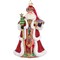 KSA 7&#x22; Santa with Staff and Book Christmas Figurine Ornament